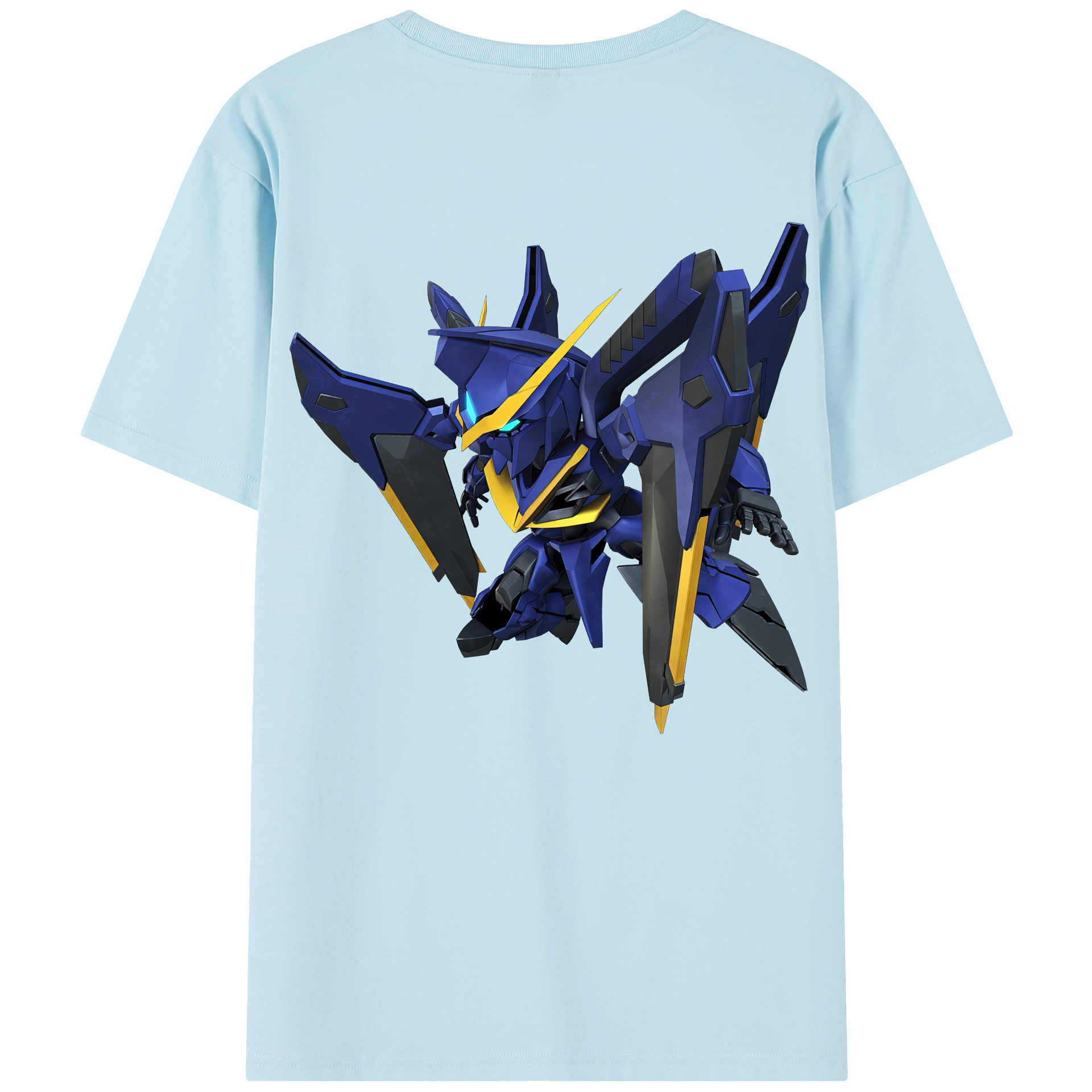 （画像用） 機動戦士ガンダム Mobile Suit Gundam 綿100％半袖Tシャツ（背面プリント）